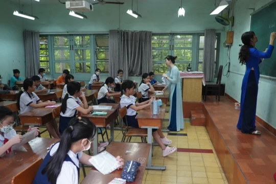 Trường THCS - THPT Trần Đại Nghĩa có 'tỷ lệ chọi' vào lớp 6 cao kỷ lục