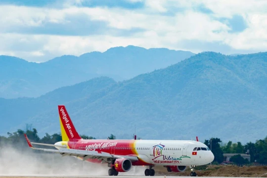 Vietjet Air ngừng khai thác các chuyến bay đi và đến Điện Biên Phủ