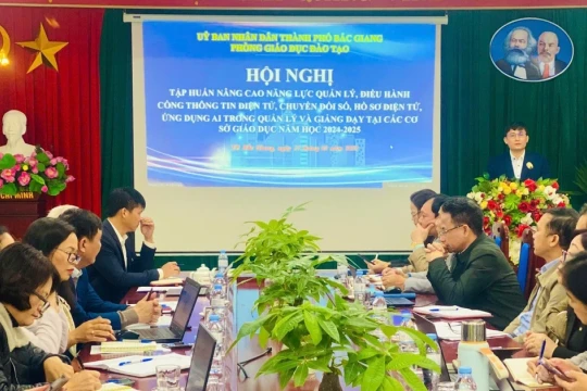 Bắc Giang chủ động, quyết liệt trong triển khai học bạ số