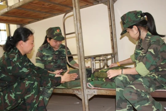 Kỳ học đặc biệt với trải nghiệm làm chiến sĩ nhí