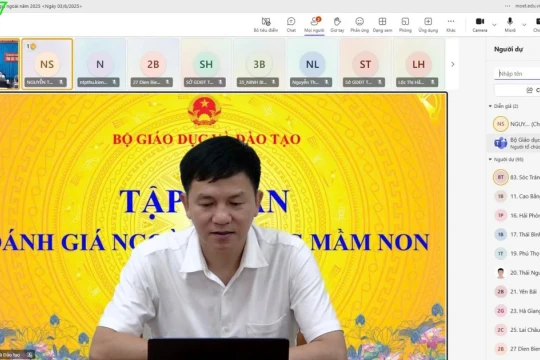 Tập huấn toàn quốc đánh giá ngoài các trường mầm non