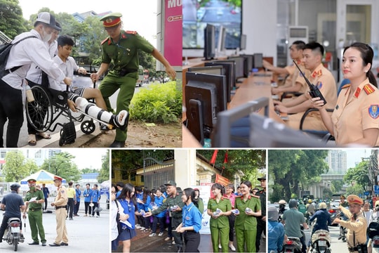 Hà Nội không để tắc đường làm muộn giờ thi của sĩ tử