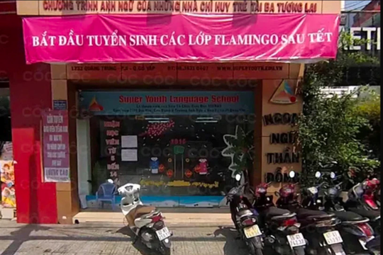 TP.HCM Đình chỉ hoạt động Trung tâm Ngoại ngữ vì nhiều sai phạm