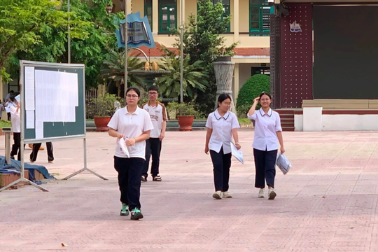 Hải Phòng Xử lý hai thí sinh vi phạm quy chế trong ngày thi đầu kỳ thi vào lớp 10