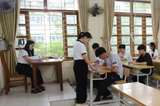 Cao Bằng hoàn thành các môn thi vào lớp 10 hệ không chuyên