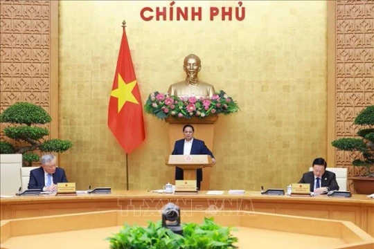 Thủ tướng Phạm Minh Chính chủ trì Phiên họp Chính phủ thường kỳ tháng 5/2025