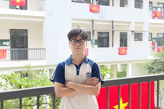 Nam sinh Vĩnh Phúc giành huy chương Vàng Olympic Hóa học quốc tế