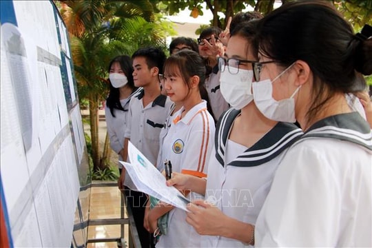 Sẽ điều chỉnh tổ hợp xét tuyển đại học phù hợp, đảm bảo quyền lợi cho thí sinh