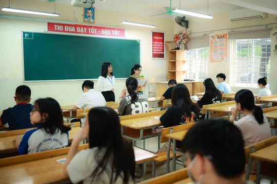 Thông báo quan trọng đối với gần 103.000 thí sinh dự thi lớp 10 ở Hà Nội