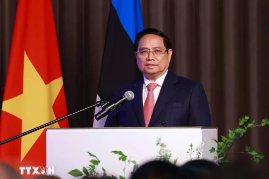 Thủ tướng Phạm Minh Chính: Việt Nam và Estonia nên là cầu nối thúc đẩy hợp tác với cả khu vực