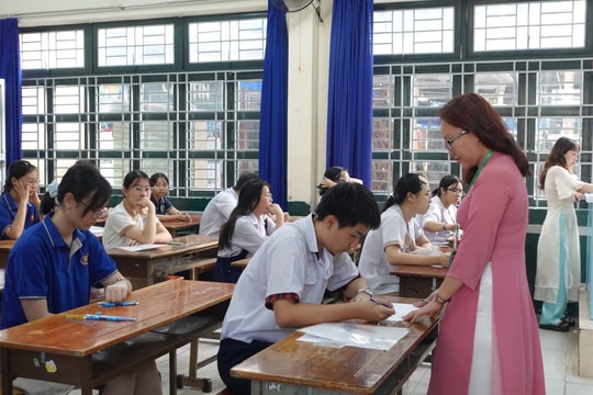 Kỳ thi vào lớp 10 TP Hồ Chí Minh: Giải quyết kịp thời, linh hoạt các tình huống phát sinh