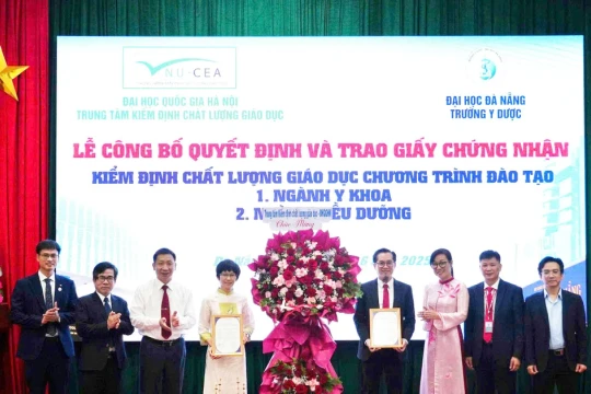 Trường Y Dược ĐH Đà Nẵng có 2 chương trình đào tạo đạt chuẩn chất lượng giáo dục