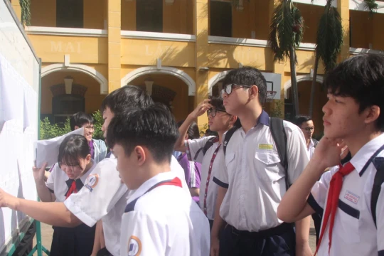 Thời gian công bố điểm thi, điểm chuẩn của kỳ thi vào lớp 10 TPHCM