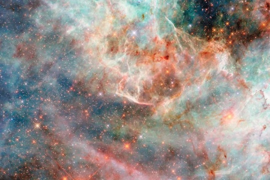 Hình ảnh tuyệt đẹp của Hubble: Một mảng sao rực sáng trong LMC