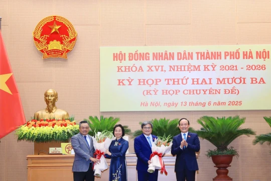 Nhân sự mới HĐND và UBND TP Hà Nội