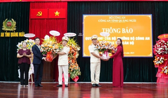 Quảng Ngãi có giám đốc Công an tỉnh 47 tuổi