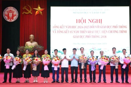 Sở GD&ĐT tỉnh Phú Thọ tổng kết 5 năm thực hiện Chương trình GDPT 2018