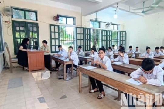 Thái Bình: Điểm chuẩn xét tuyển lớp 10 khối đại trà cao nhất là 20,50 điểm