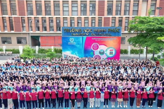 Trường THCS Cầu Giấy có 90 học sinh đỗ Chuyên Khoa học Tự nhiên