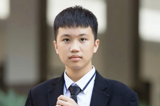 Nam sinh Giảng Võ 2 đạt điểm tuyệt đối vào chuyên Khoa học tự nhiên