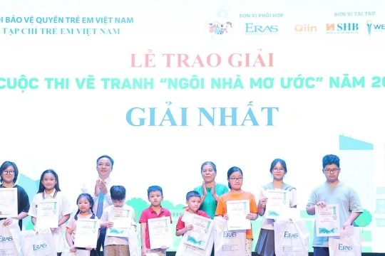 Hơn 35.000 tác phẩm dự thi vẽ ‘Ngôi nhà mơ ước’ năm 2025