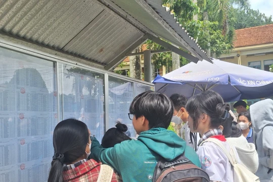 An Giang công bố điểm chuẩn vào lớp 10