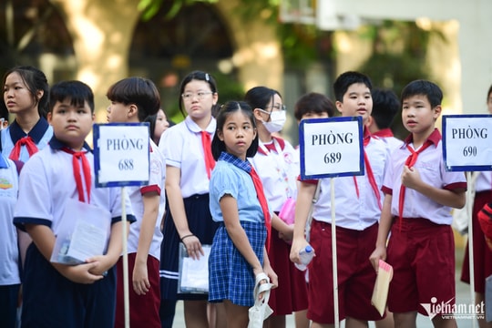 Hơn 4.800 học sinh TPHCM thi vào lớp 6 Trường Trần Đại Nghĩa, tỷ lệ chọi 1/14