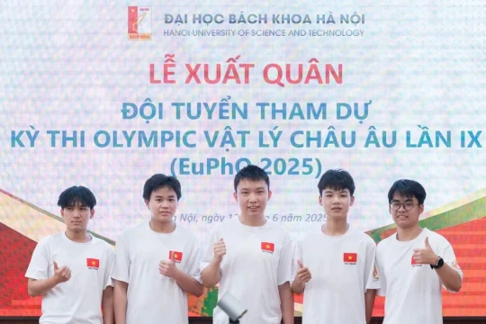 Nam sinh Đà Nẵng giành Huy chương Đồng tại Olympic Vật lý châu Âu (EuPhO)