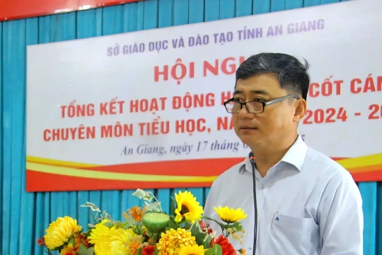 An Giang: Hội đồng cốt cán chuyên môn Tiểu học tiếp tục phát huy vai trò