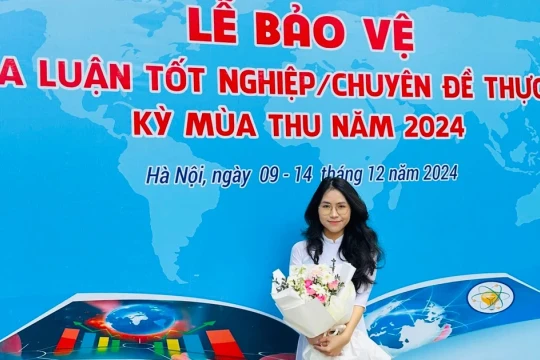 Nữ thủ khoa đầu ra đạt điểm GPA tuyệt đối sẵn sàng trải nghiệm để tìm con đường phù hợp