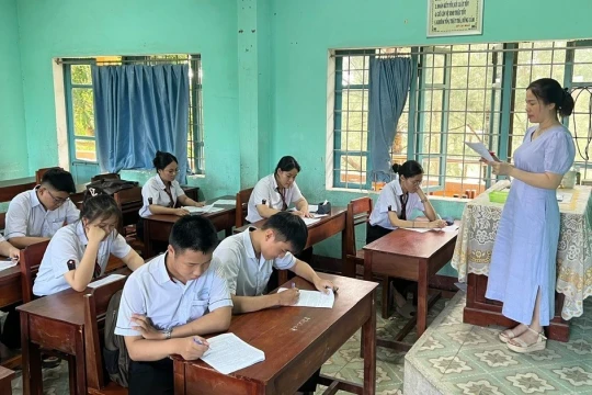 Thi tốt nghiệp THPT năm 2025: Vận hành khoa học, bài bản 2 'dây chuyền'