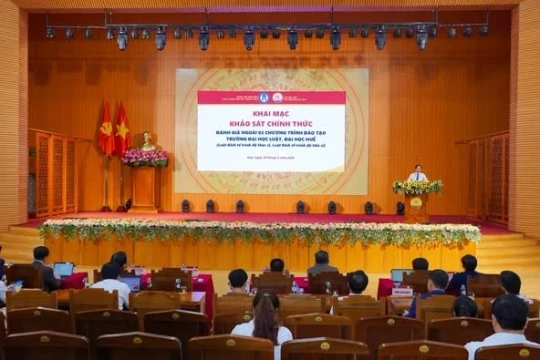 Trường Đại học Luật, Đại học Huế đánh giá ngoài 2 chương trình thạc sĩ, tiến sĩ
