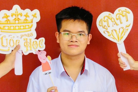 Chàng trai dẫn đầu 150.000 thí sinh với điểm Toán tuyệt đối