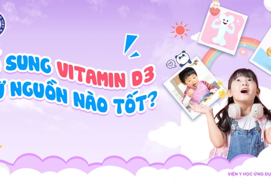 Bổ sung vitamin D3 từ nguồn nào tốt?