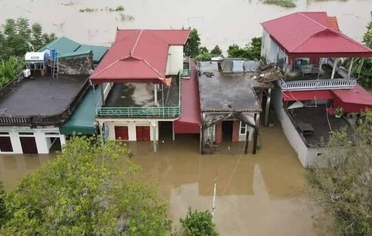 57 ngôi nhà tại Bắc Kạn bị ngập, nhiều tuyến quốc lộ sạt lở do mưa lớn