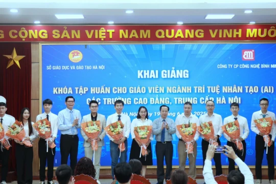 Hà Nội tập huấn trí tuệ nhân tạo cho giáo viên các trường trung cấp, cao đẳng