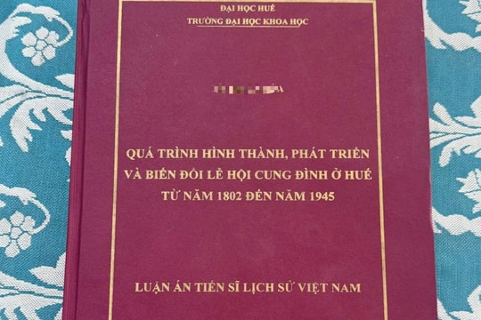 Đã báo cáo Bộ GD&ĐT kết quả đánh giá lại luận án tiến sĩ bị tố đạo văn