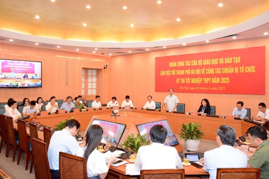 Hà Nội sẵn sàng cao nhất cho kỳ thi tốt nghiệp THPT 2025: Chủ động – Kỹ lưỡng – Không chủ quan