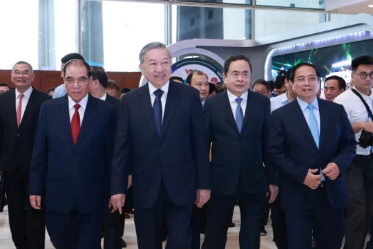 Tổng Bí thư dự Lễ kỷ niệm 100 năm ngày Báo chí cách mạng Việt Nam