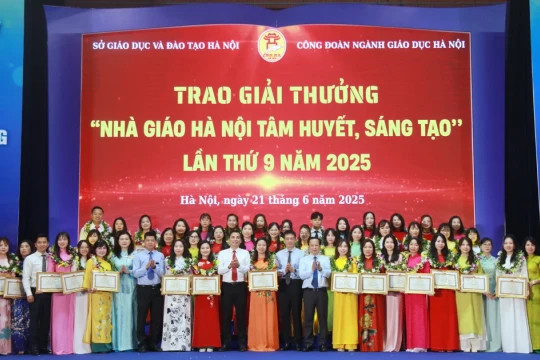 Lan tỏa ý nghĩa giải thưởng Nhà giáo Hà Nội tâm huyết sáng tạo