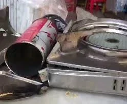 Nổ bình gas mini, 8 người đang ăn giỗ bị bỏng