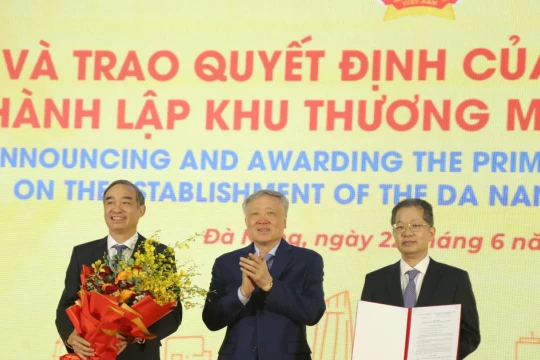 Công bố quyết định thành lập Khu Thương mại tự do Đà Nẵng
