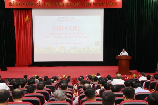 Bắc Ninh triển khai công tác thi Kỳ thi tốt nghiệp THPT năm 2025