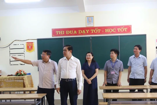 Không để xáo trộn, gây trở ngại cho thí sinh và công tác tổ chức thi