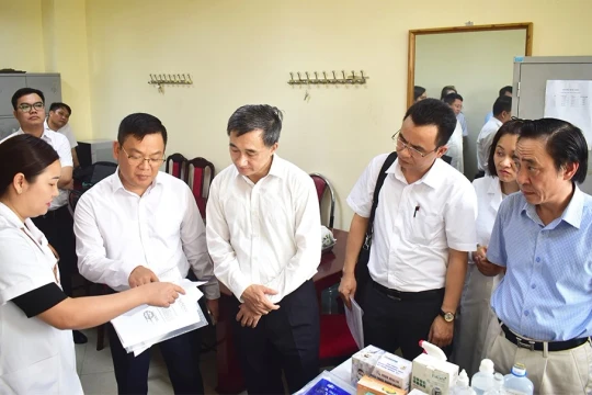Đảm bảo công tác y tế tại từng điểm thi tốt nghiệp THPT 2025 ở Phú Thọ
