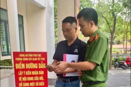 Hướng dẫn đăng ký mẫu con dấu sau khi sắp xếp đơn vị hành chính ở Phú Thọ