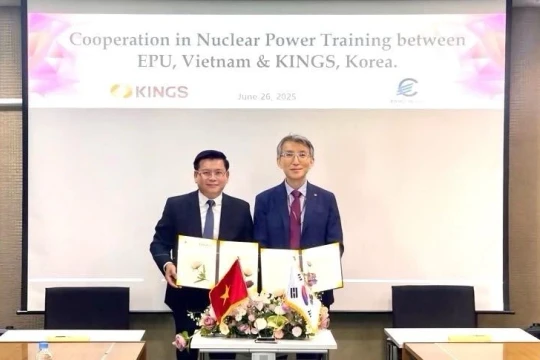 EPU hợp tác chiến lược với Trường Năng lượng Hạt nhân Quốc tế Kepco, Hàn Quốc