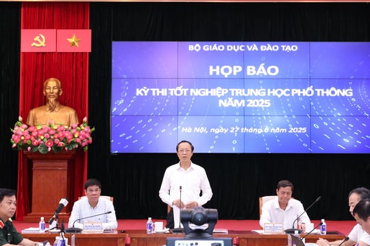 Kỳ thi tốt nghiệp THPT 2025: Nghiêm túc, an toàn, tạo điều kiện tối đa cho thí sinh