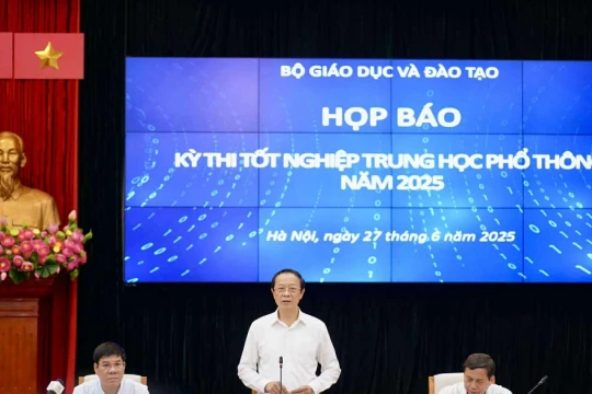 Bộ GD&ĐT họp báo về Kỳ thi tốt nghiệp THPT năm 2025