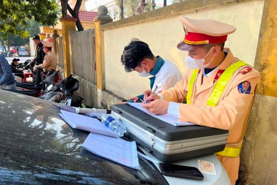 Hơn 1.500 học sinh vi phạm giao thông trong 6 tháng đầu năm 2025